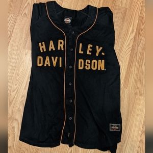 Harley Davidson Buttondown XL T-shirt